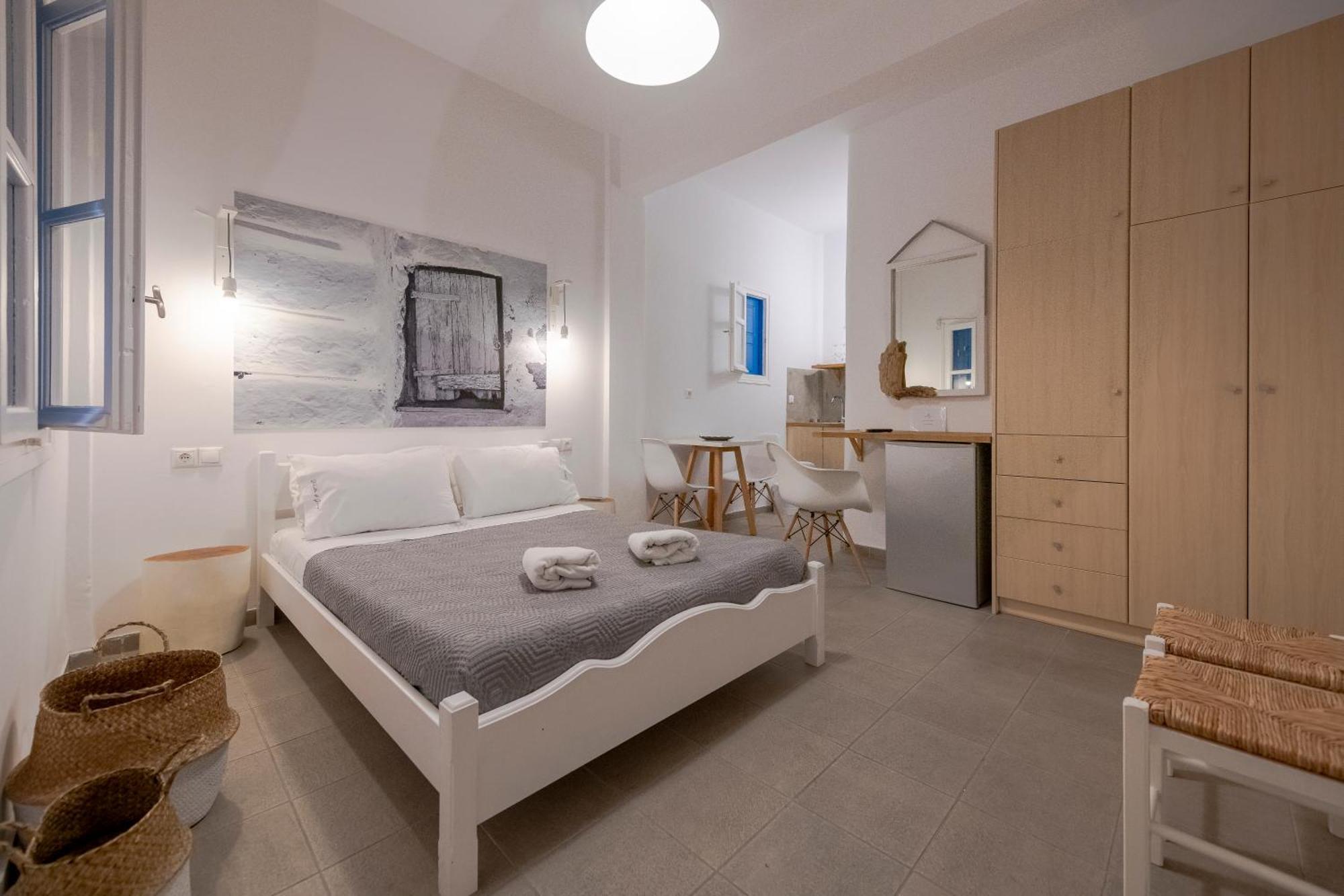 Ferienwohnung White And Grey Chora Mykonos Town Exterior foto